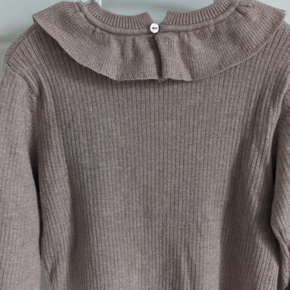 Zara Baby Girl Rose Knit Sweater - Picture 4 of 5